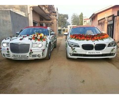 Luxury cars jaguar hummer chrysler for hire in Punjab